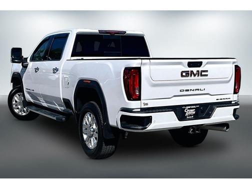 White Frost Tricoat 2020 GMC Sierra 3500 Denali