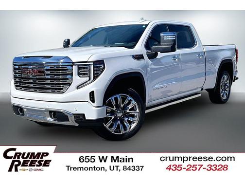 White Frost Tricoat 2025 GMC Sierra 1500 Denali