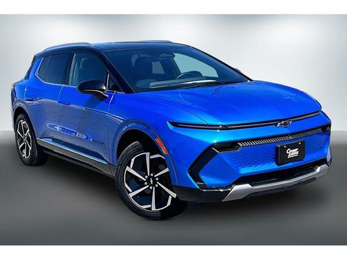 Riptide Blue Metallic 2025 Chevrolet Equinox EV LT