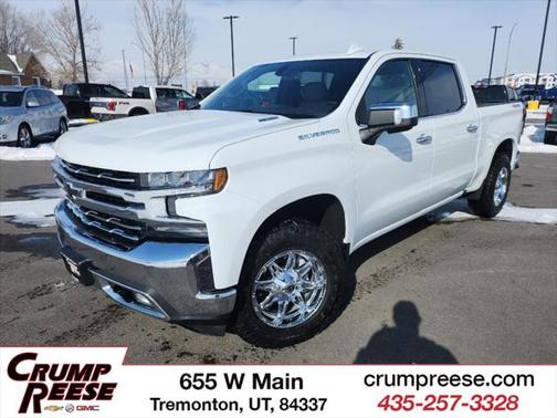 Summit White 2020 Chevrolet Silverado 1500 LTZ