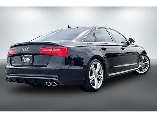 Phantom Black Pearl Effect 2013 Audi S6 4.0T Prestige