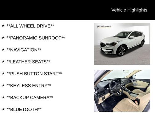 2021 Acura RDX Technology Package