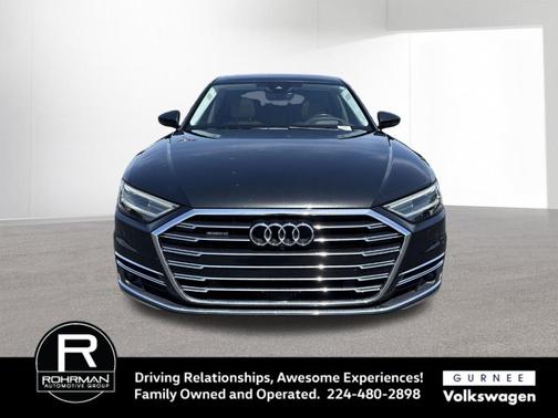 Vesuvius Gray Metallic 2019 Audi A8 L 55
