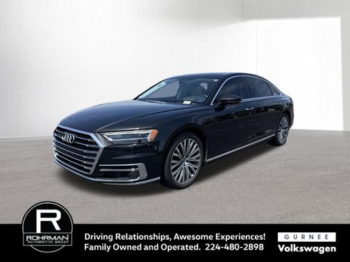 Vesuvius Gray Metallic 2019 Audi A8 L 55