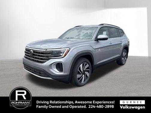 Silver Mist Metallic 2026 Volkswagen Atlas 2.0T SE W/TECHNOLOGY