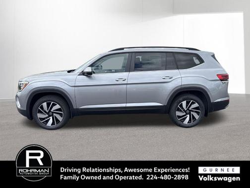 Silver Mist Metallic 2026 Volkswagen Atlas 2.0T SE W/TECHNOLOGY