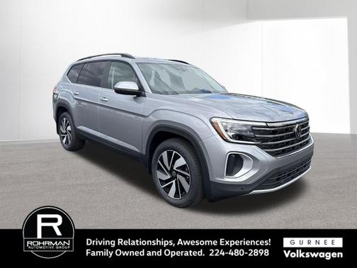 Silver Mist Metallic 2026 Volkswagen Atlas 2.0T SE W/TECHNOLOGY