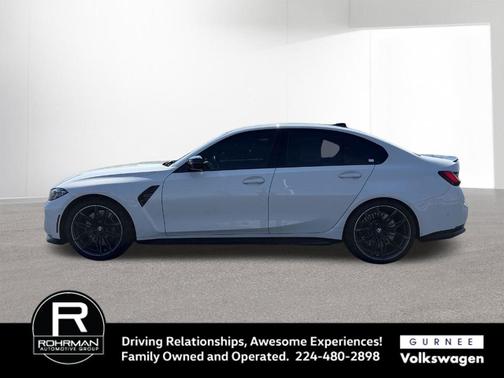 Alpine White 2021 BMW M3 Competition