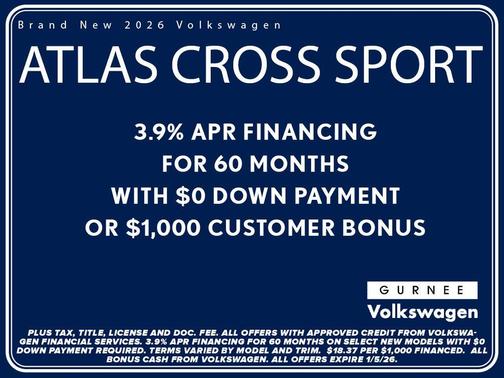 2026 Volkswagen Atlas Cross Sport 2.0T SEL