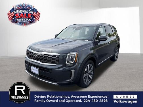 Gravity Gray 2021 Kia Telluride S