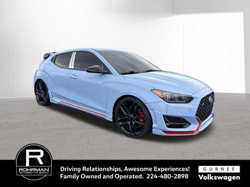 Performance Blue 2020 Hyundai Veloster N