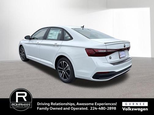 Pure White 2026 Volkswagen Jetta 1.5T Sport