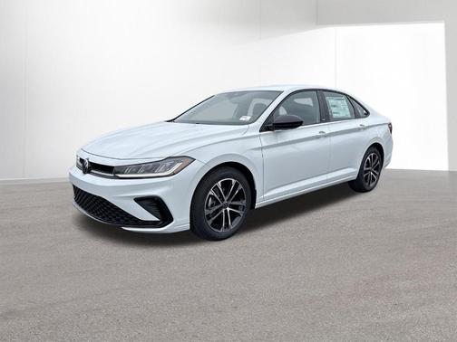 Pure White 2026 Volkswagen Jetta 1.5T Sport