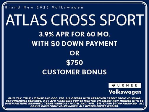 2025 Volkswagen Atlas Cross Sport 2.0T SE