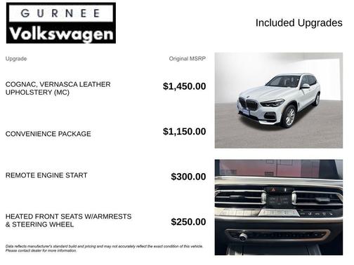 Alpine White 2019 BMW X5 xDrive40i