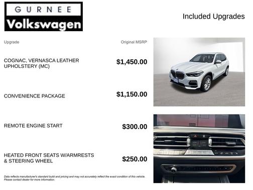 Alpine White 2019 BMW X5 xDrive40i