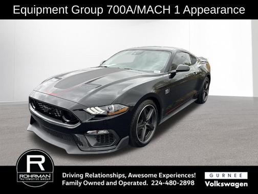 Shadow Black 2022 Ford Mustang Mach 1
