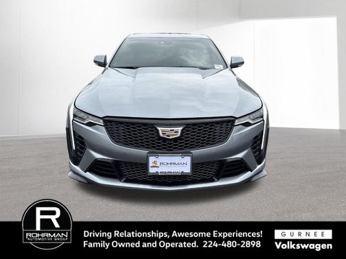 Silver Metallic 2023 Cadillac CT4-V Blackwing