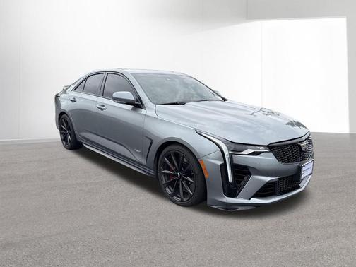 Silver Metallic 2023 Cadillac CT4-V Blackwing