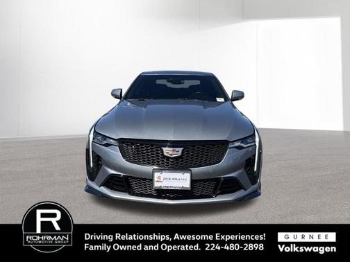 Silver Metallic 2023 Cadillac CT4-V Blackwing