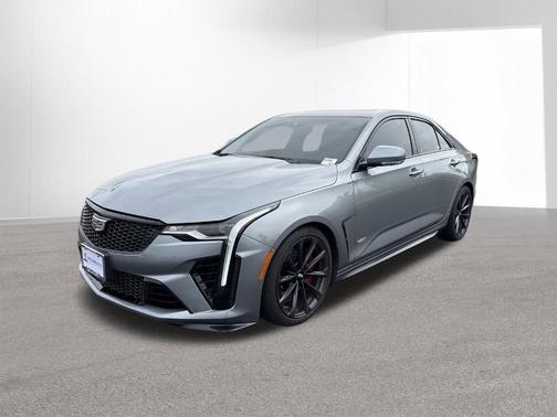 Silver Metallic 2023 Cadillac CT4-V Blackwing