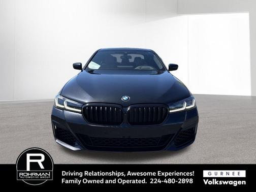 Black Sapphire Metallic 2021 BMW M550 i xDrive