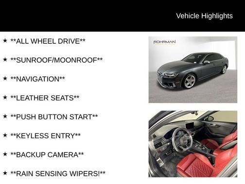 2019 Audi S4 3.0T Premium Plus