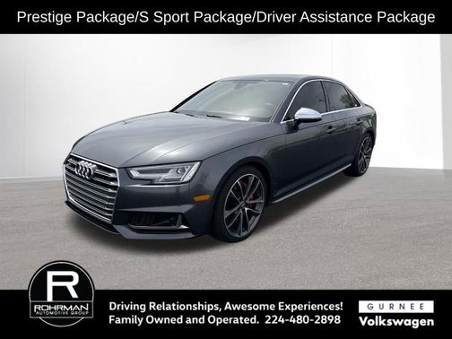 Daytona Gray Pearl Effect 2018 Audi S4 3.0T Prestige