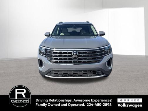 Pure Gray 2026 Volkswagen Atlas 2.0T SE W/TECHNOLOGY
