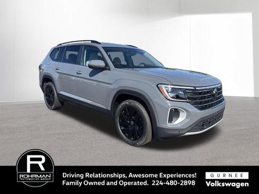 Pure Gray 2026 Volkswagen Atlas 2.0T SE W/TECHNOLOGY