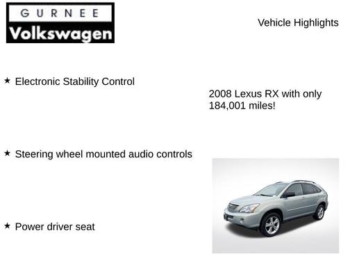 2008 Lexus RX 400h