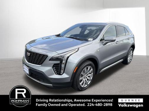 Argent Silver Metallic 2023 Cadillac XT4 Premium Luxury