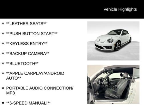 2016 Volkswagen Beetle R-Line SE
