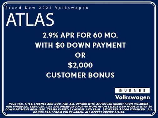 2025 Volkswagen Atlas 2.0T SEL Premium R-Line