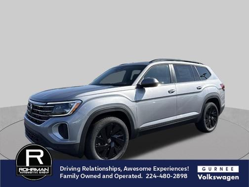 Silver Mist Metallic 2026 Volkswagen Atlas 2.0T SE w/Technology