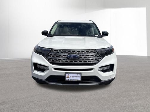 White Metallic 2021 Ford Explorer Limited