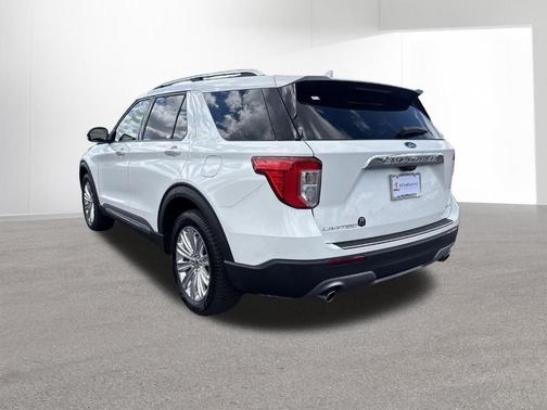 White Metallic 2021 Ford Explorer Limited