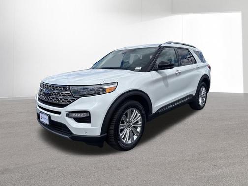 White Metallic 2021 Ford Explorer Limited