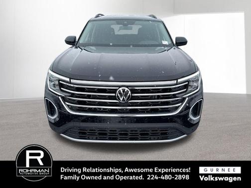 Deep Black Pearl Effect 2026 Volkswagen Atlas 2.0T SE W/TECHNOLOGY