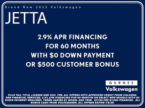 2025 Volkswagen Jetta 1.5T S