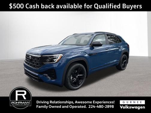 2026 Volkswagen Atlas Cross Sport 2.0T SEL R-Line Black