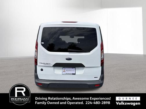 Frozen White 2017 Ford Transit Connect XL