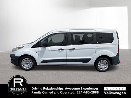 Frozen White 2017 Ford Transit Connect XL