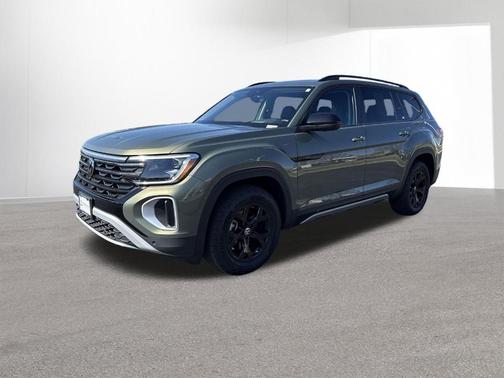 Avocado Green 2024 Volkswagen Atlas 2.0T Peak Edition SEL
