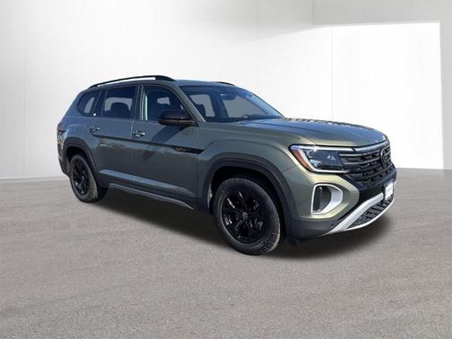 Avocado Green 2024 Volkswagen Atlas 2.0T Peak Edition SEL