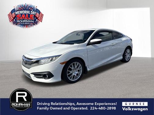 Taffeta White 2016 Honda Civic EX-T