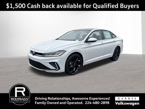 Opal White Pearl 2026 Volkswagen Jetta 1.5T SE