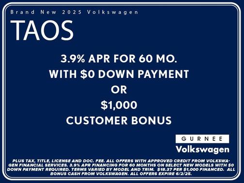 2025 Volkswagen Taos 1.5T SEL
