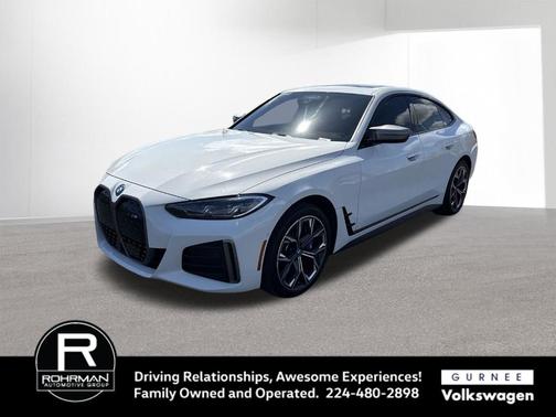 Alpine White 2022 BMW i4 Gran Coupe M50