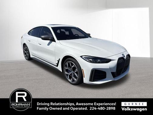 Alpine White 2022 BMW i4 Gran Coupe M50